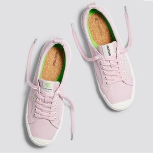 Cariuma Pink Unisex Low Rise Canvas Knit Lace Up Sneakers 10